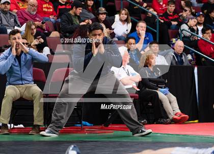 Thumbnail 3 in CIF State Boys Wrestling Championships (Semifinals) photogallery.