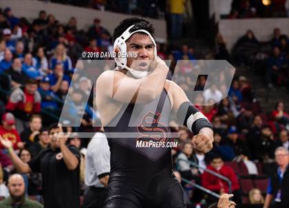 Thumbnail 3 in CIF State Boys Wrestling Championships (Semifinals) photogallery.
