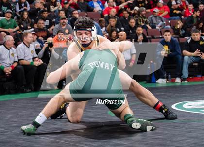 Thumbnail 2 in CIF State Boys Wrestling Championships (Semifinals) photogallery.