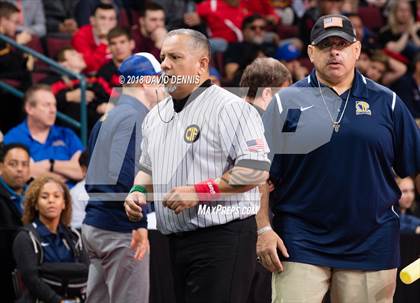 Thumbnail 2 in CIF State Boys Wrestling Championships (Semifinals) photogallery.