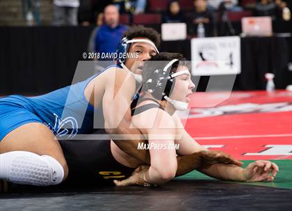 Thumbnail 3 in CIF State Boys Wrestling Championships (Semifinals) photogallery.