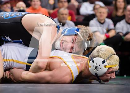 Thumbnail 1 in CIF State Boys Wrestling Championships (Semifinals) photogallery.