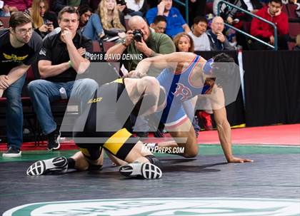 Thumbnail 3 in CIF State Boys Wrestling Championships (Semifinals) photogallery.
