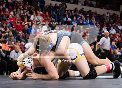 Thumbnail 3 in CIF State Boys Wrestling Championships (Semifinals) photogallery.