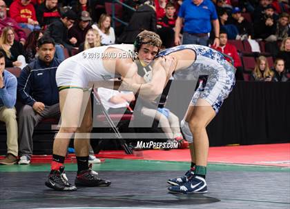 Thumbnail 1 in CIF State Boys Wrestling Championships (Semifinals) photogallery.