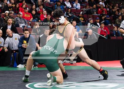 Thumbnail 3 in CIF State Boys Wrestling Championships (Semifinals) photogallery.