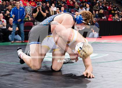 Thumbnail 2 in CIF State Boys Wrestling Championships (Semifinals) photogallery.