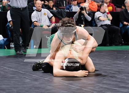 Thumbnail 1 in CIF State Boys Wrestling Championships (Semifinals) photogallery.