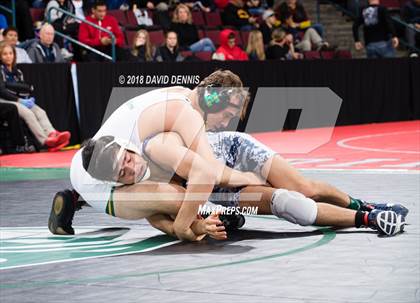 Thumbnail 1 in CIF State Boys Wrestling Championships (Semifinals) photogallery.
