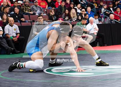 Thumbnail 3 in CIF State Boys Wrestling Championships (Semifinals) photogallery.