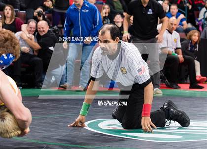 Thumbnail 2 in CIF State Boys Wrestling Championships (Semifinals) photogallery.