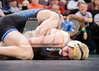 Thumbnail 3 in CIF State Boys Wrestling Championships (Semifinals) photogallery.