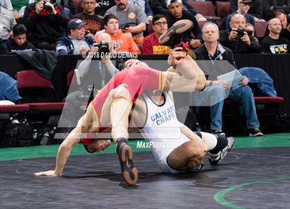 Thumbnail 3 in CIF State Boys Wrestling Championships (Semifinals) photogallery.