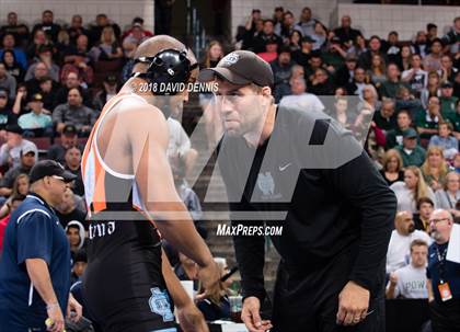 Thumbnail 3 in CIF State Boys Wrestling Championships (Semifinals) photogallery.