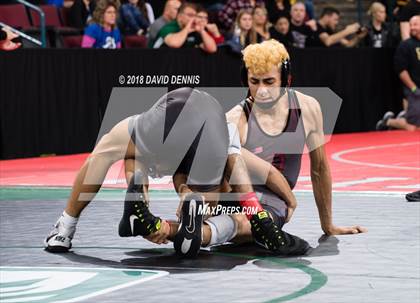 Thumbnail 1 in CIF State Boys Wrestling Championships (Semifinals) photogallery.