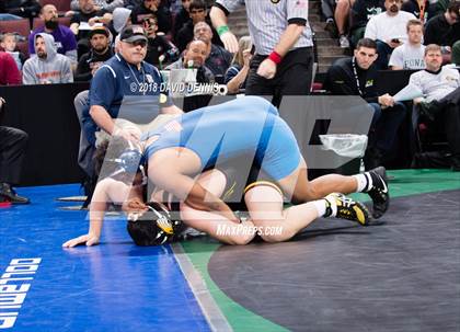 Thumbnail 2 in CIF State Boys Wrestling Championships (Semifinals) photogallery.
