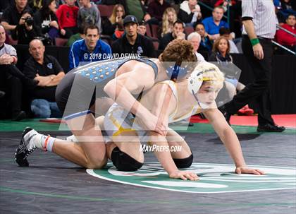 Thumbnail 2 in CIF State Boys Wrestling Championships (Semifinals) photogallery.
