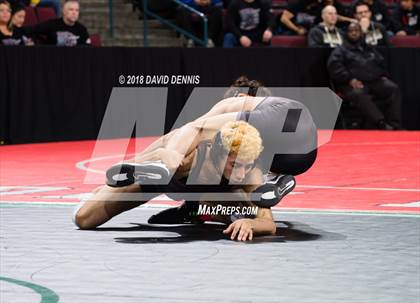 Thumbnail 3 in CIF State Boys Wrestling Championships (Semifinals) photogallery.