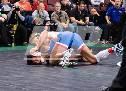 Thumbnail 2 in CIF State Boys Wrestling Championships (Semifinals) photogallery.