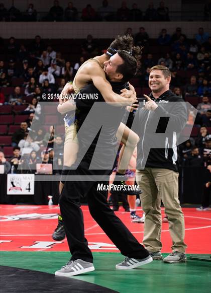 Thumbnail 1 in CIF State Boys Wrestling Championships (Semifinals) photogallery.