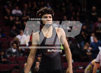 Thumbnail 1 in CIF State Boys Wrestling Championships (Semifinals) photogallery.