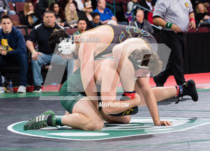 Thumbnail 3 in CIF State Boys Wrestling Championships (Semifinals) photogallery.