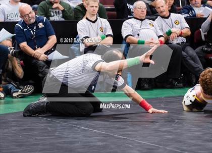 Thumbnail 1 in CIF State Boys Wrestling Championships (Semifinals) photogallery.