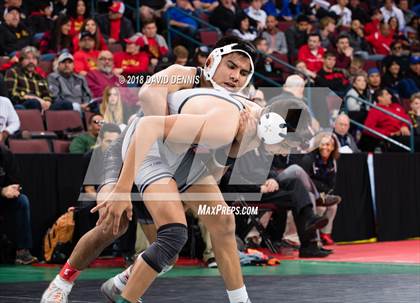 Thumbnail 1 in CIF State Boys Wrestling Championships (Semifinals) photogallery.