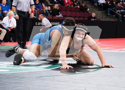 Thumbnail 3 in CIF State Boys Wrestling Championships (Semifinals) photogallery.