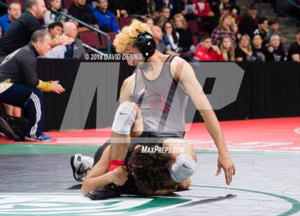 Thumbnail 1 in CIF State Boys Wrestling Championships (Semifinals) photogallery.
