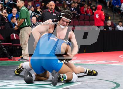 Thumbnail 3 in CIF State Boys Wrestling Championships (Semifinals) photogallery.