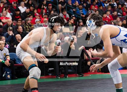 Thumbnail 2 in CIF State Boys Wrestling Championships (Semifinals) photogallery.