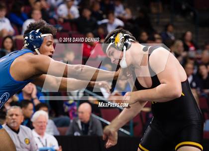 Thumbnail 1 in CIF State Boys Wrestling Championships (Semifinals) photogallery.