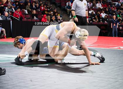 Thumbnail 1 in CIF State Boys Wrestling Championships (Semifinals) photogallery.