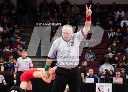 Thumbnail 2 in CIF State Boys Wrestling Championships (Semifinals) photogallery.