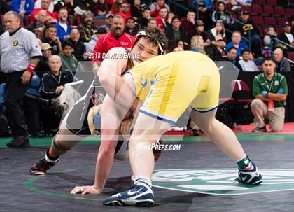 Thumbnail 3 in CIF State Boys Wrestling Championships (Semifinals) photogallery.