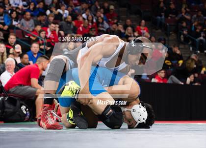 Thumbnail 1 in CIF State Boys Wrestling Championships (Semifinals) photogallery.