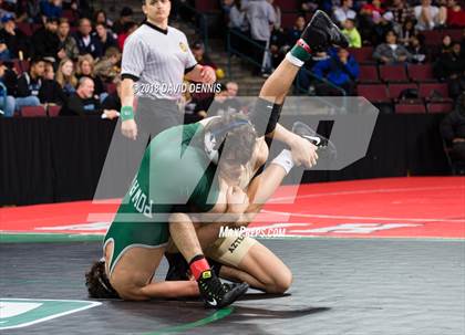 Thumbnail 3 in CIF State Boys Wrestling Championships (Semifinals) photogallery.