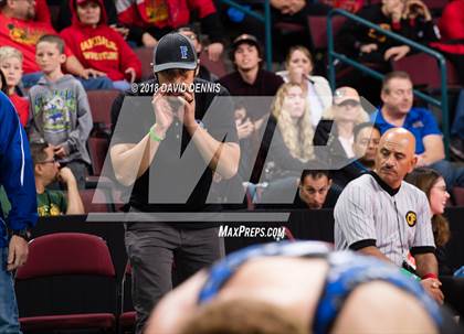 Thumbnail 1 in CIF State Boys Wrestling Championships (Semifinals) photogallery.