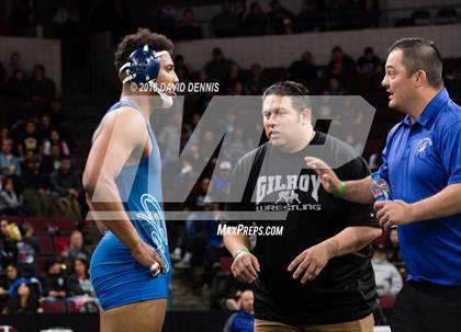 Thumbnail 1 in CIF State Boys Wrestling Championships (Semifinals) photogallery.