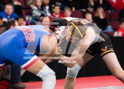 Thumbnail 3 in CIF State Boys Wrestling Championships (Semifinals) photogallery.