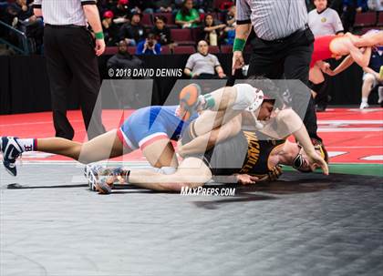 Thumbnail 1 in CIF State Boys Wrestling Championships (Semifinals) photogallery.