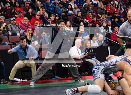 Thumbnail 3 in CIF State Boys Wrestling Championships (Semifinals) photogallery.