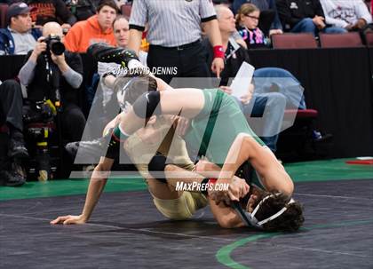 Thumbnail 2 in CIF State Boys Wrestling Championships (Semifinals) photogallery.
