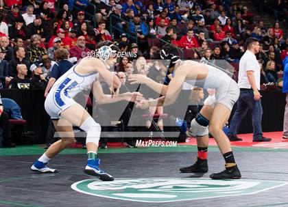 Thumbnail 1 in CIF State Boys Wrestling Championships (Semifinals) photogallery.