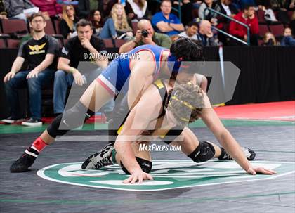 Thumbnail 1 in CIF State Boys Wrestling Championships (Semifinals) photogallery.
