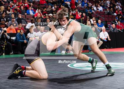 Thumbnail 1 in CIF State Boys Wrestling Championships (Semifinals) photogallery.