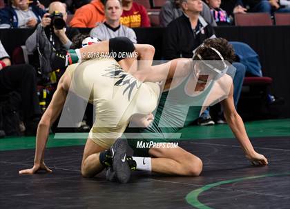 Thumbnail 2 in CIF State Boys Wrestling Championships (Semifinals) photogallery.