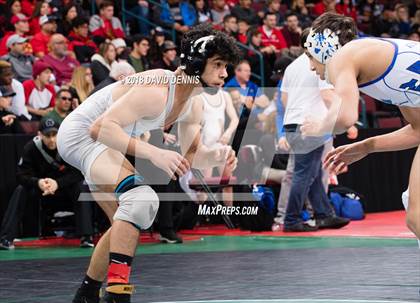 Thumbnail 3 in CIF State Boys Wrestling Championships (Semifinals) photogallery.