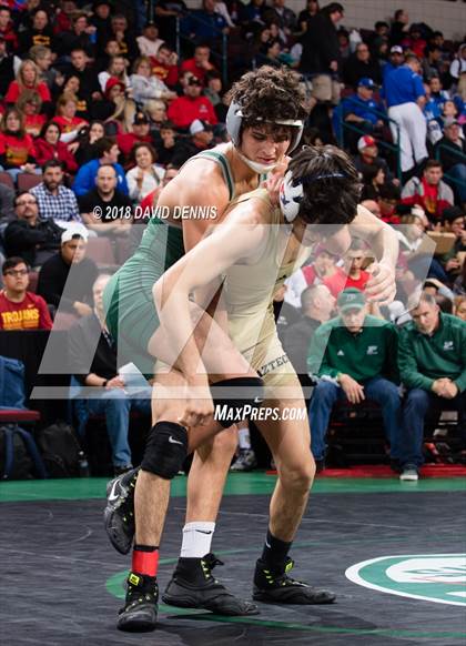 Thumbnail 3 in CIF State Boys Wrestling Championships (Semifinals) photogallery.